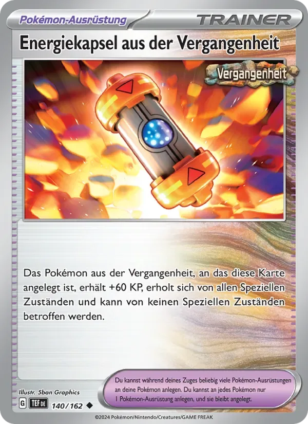 Energiekapsel aus der Vergangenheit