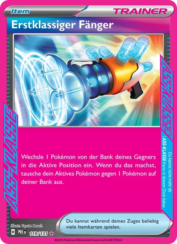 Erstklassiger Fänger PRE 119