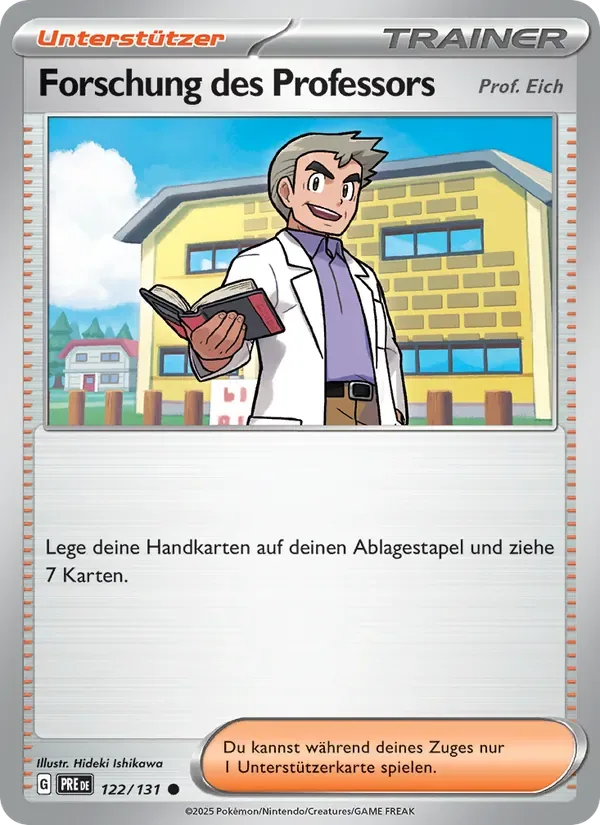 Forschung des Professors PRE 122