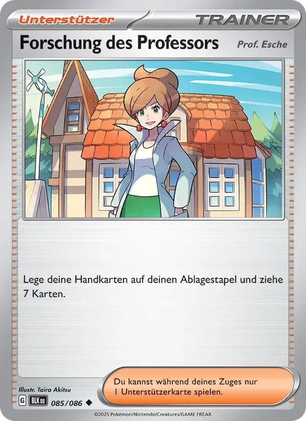Forschung des Professors