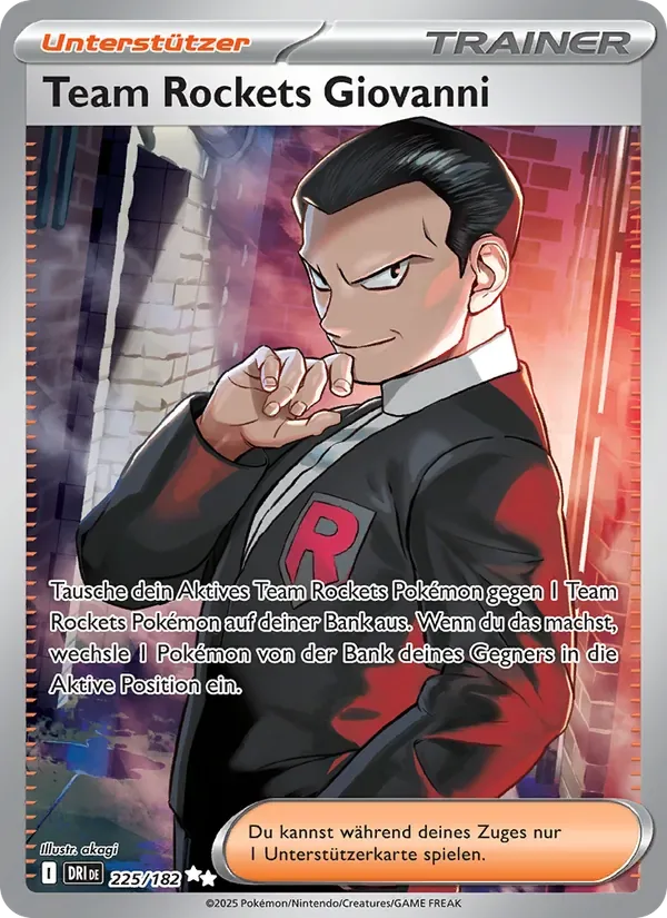 Team Rockets Giovanni DRI 225