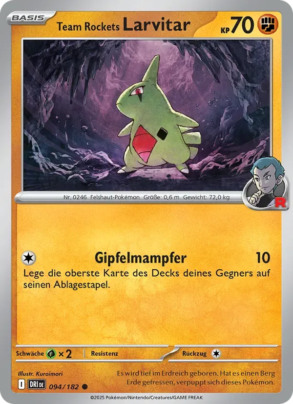 Team Rockets Larvitar