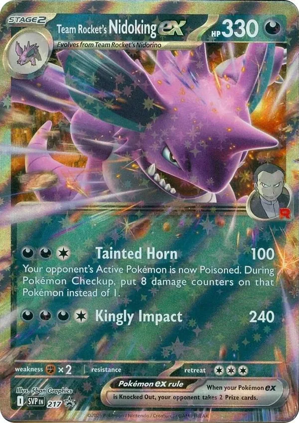 Team Rockets Nidoking-ex