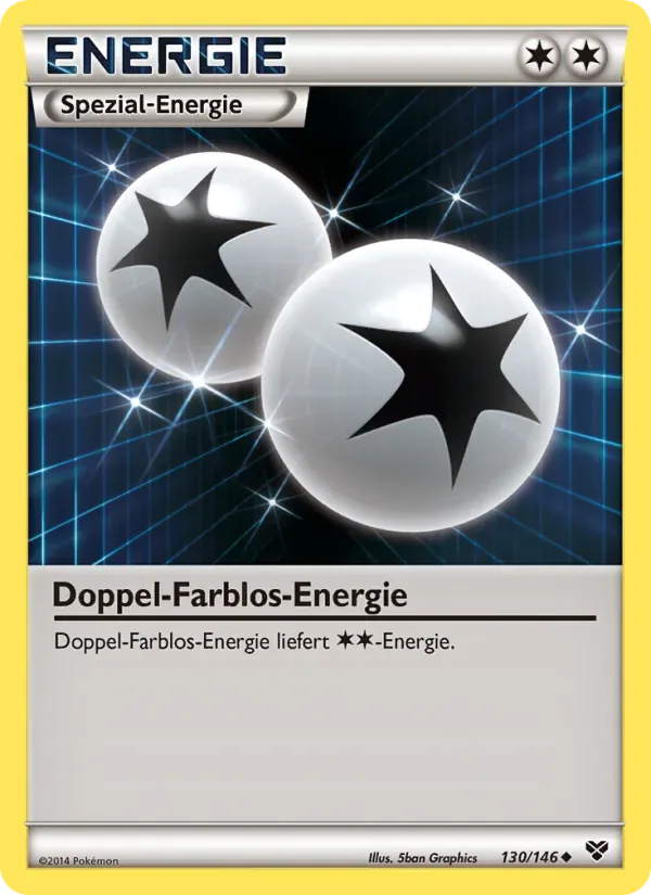 Double Énergie Incolore XY 130/146