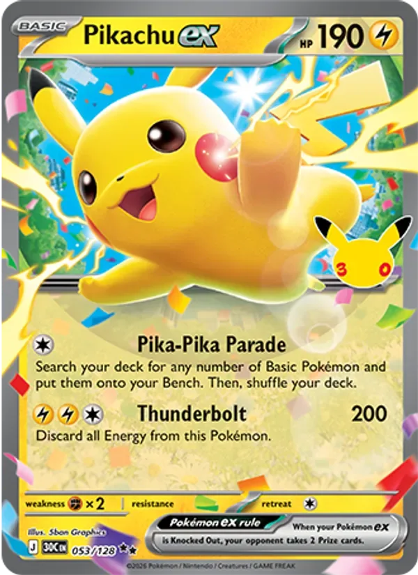 Pikachu ex