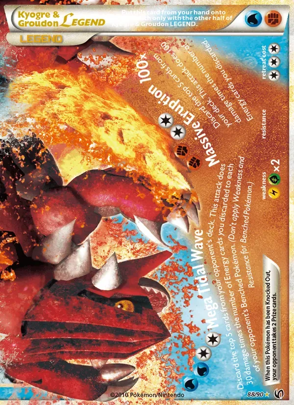 Kyogre & Groudon LÉGENDE