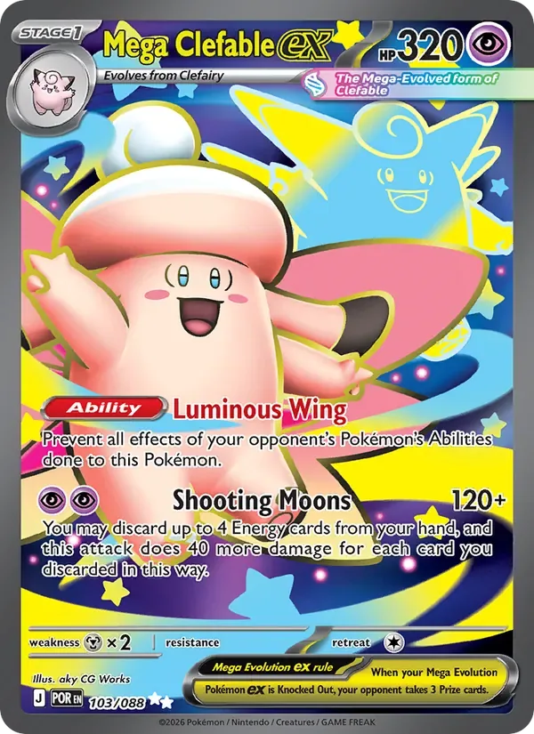 Mega Clefable ex