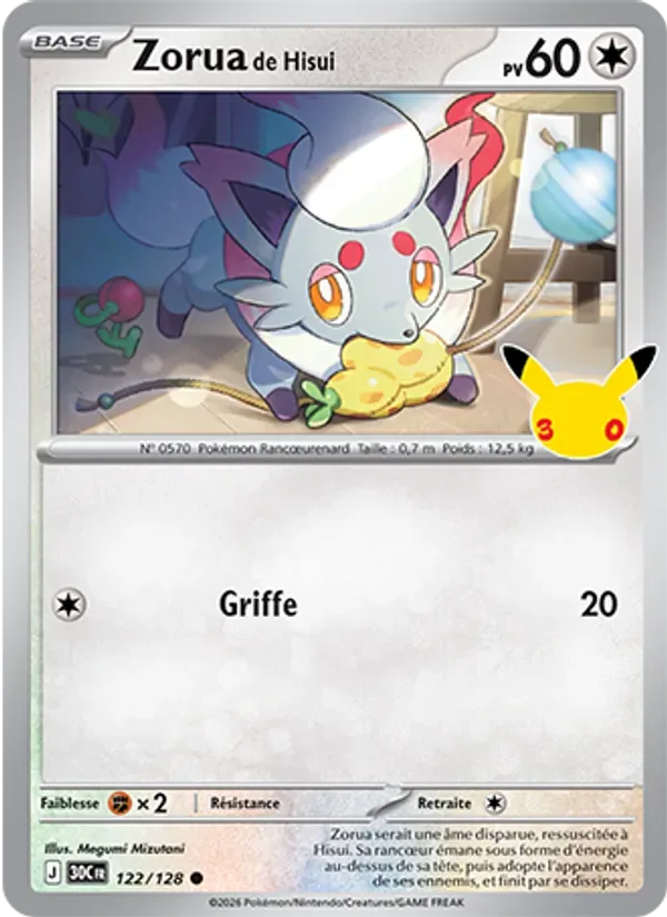 Zorua de Hisui