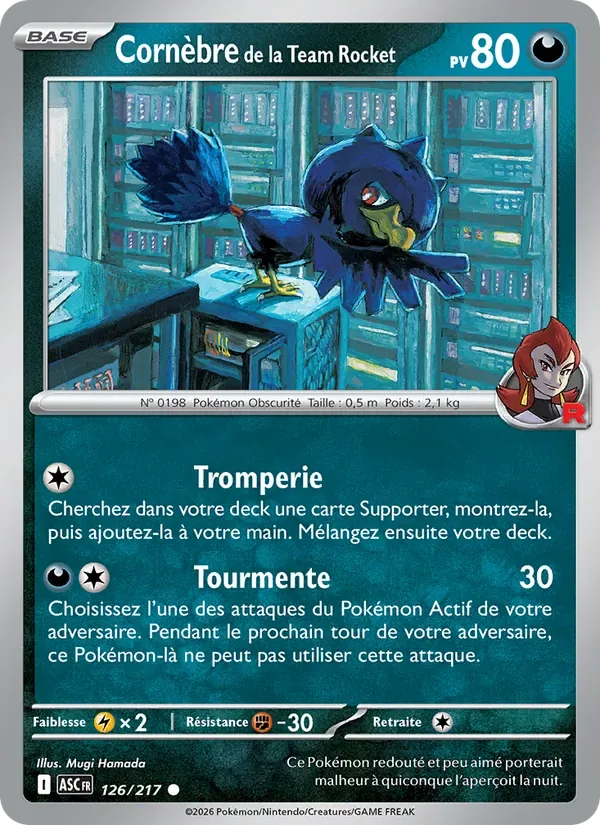 Cornèbre de la Team Rocket ASC 126