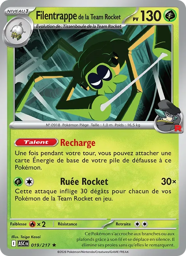 Filentrappe de la Team Rocket ASC 19