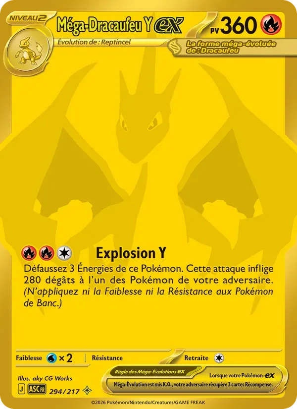 Méga-Dracaufeu Y-ex