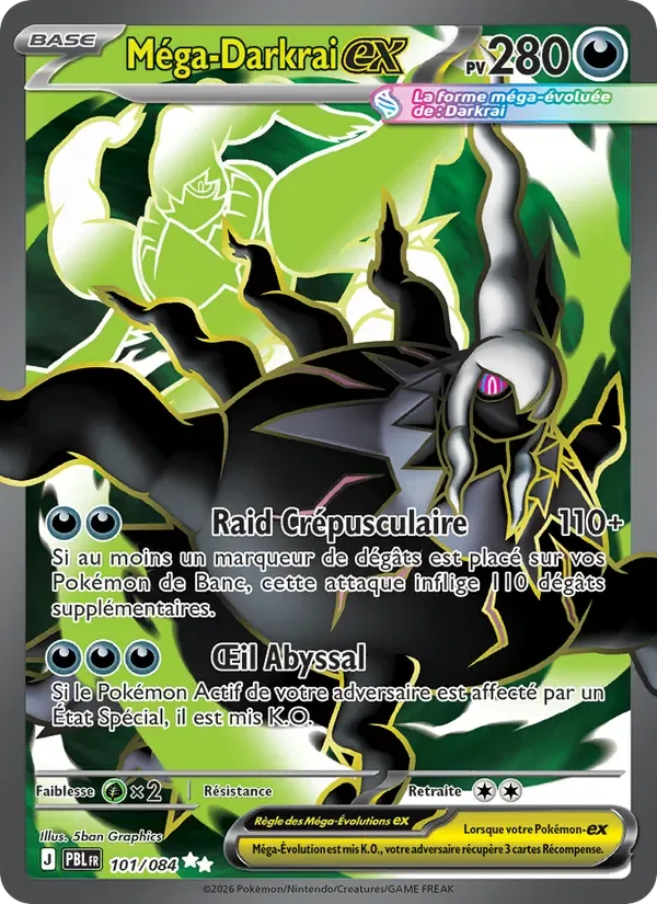 Méga-Darkrai-ex PBL 101