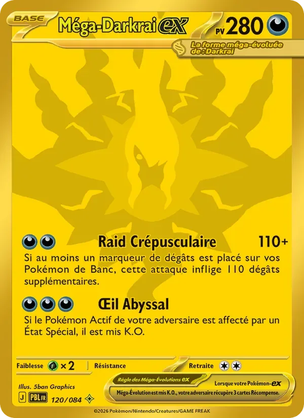 Méga-Darkrai-ex PBL 120