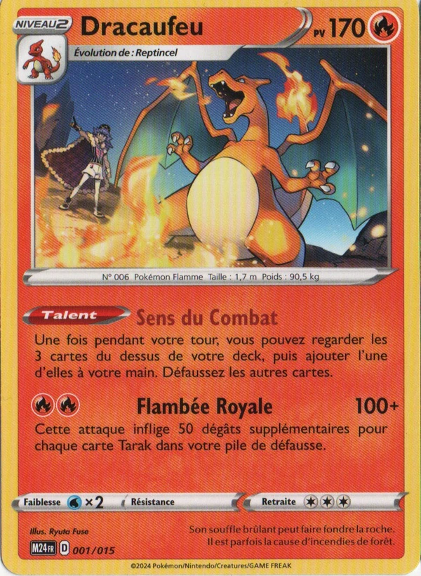 Dracaufeu MCD24 1/15
