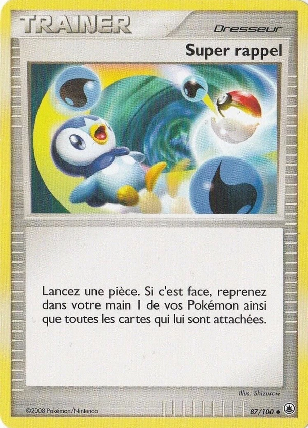 Super Rappel MD 87/100