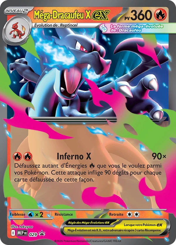 Mega Charizard X ex MEP 29