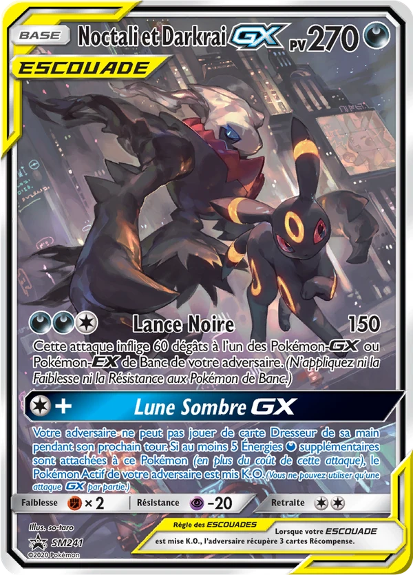 Noctali et Darkrai GX