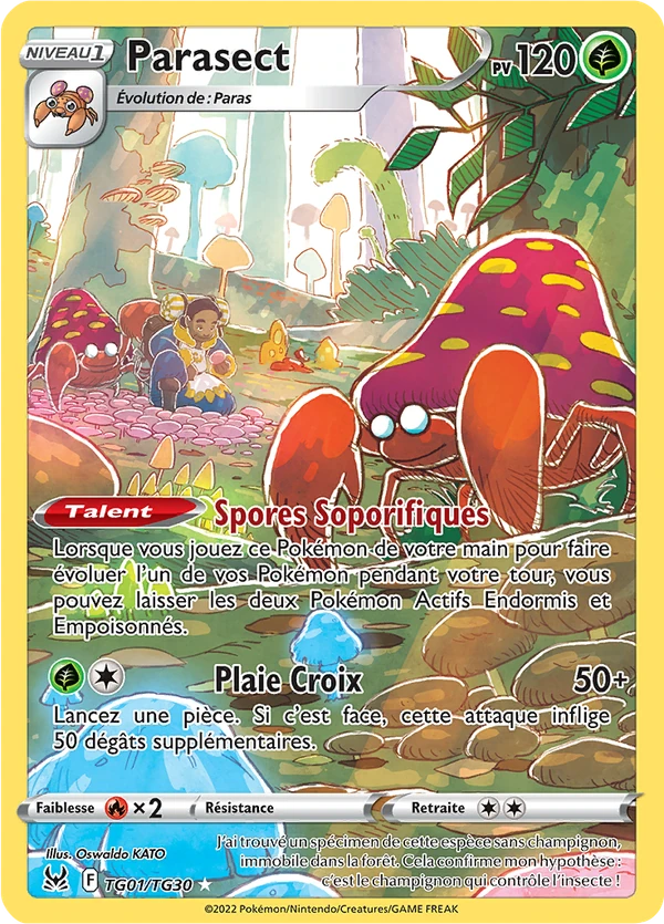 Parasect LOR:TG TG01/30