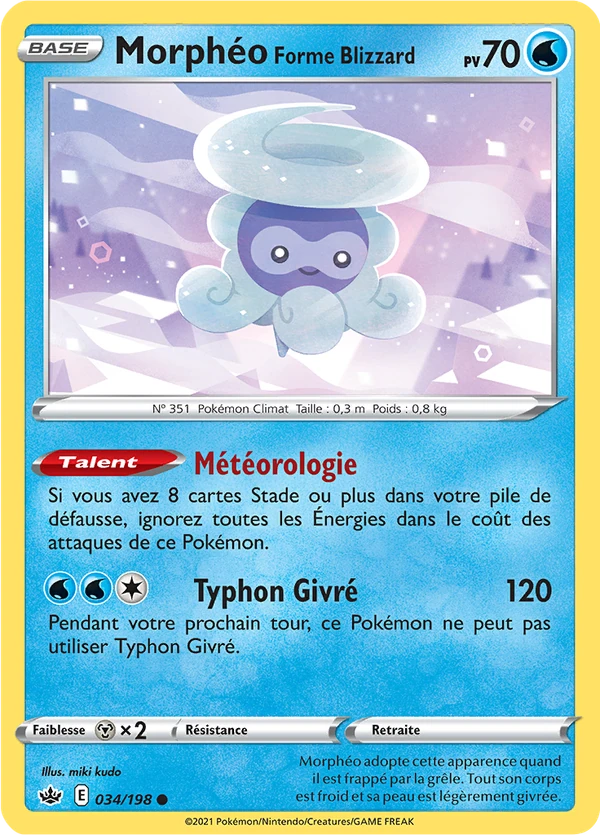Castform Snowy Form