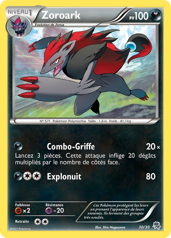 Zoroark TK5Z 30/30
