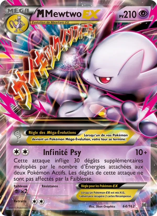 M-Mewtwo EX BKT 64/162