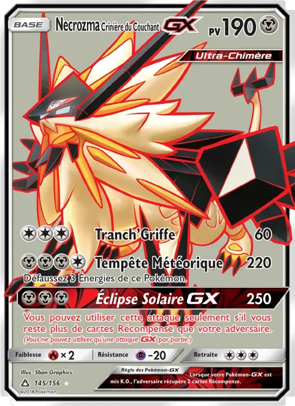 Necrozma Crinière du Couchant GX