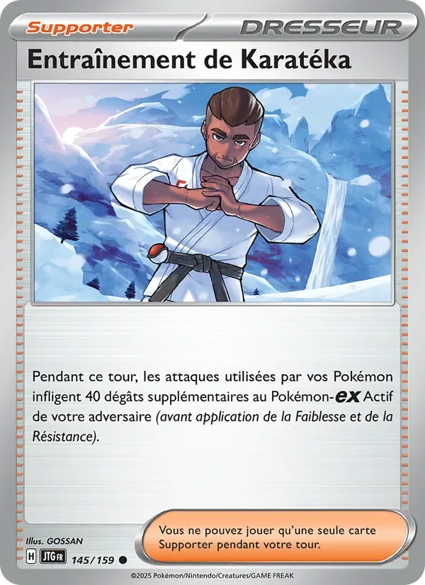 Entraînement de Karatéka