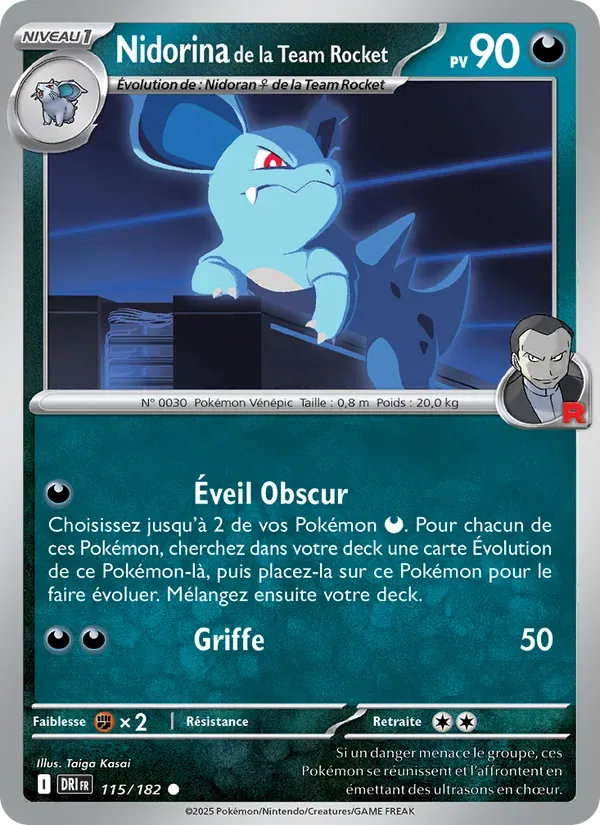 Nidorina de la Team Rocket
