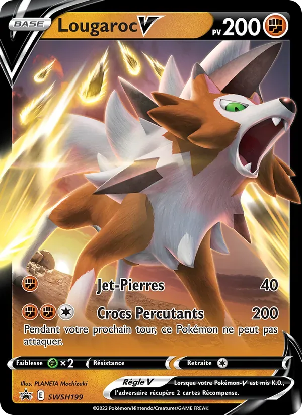 Lycanroc V SWSH SWSH199/307
