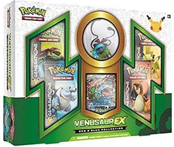 Collection Box · Red & Blue Collections: Venusaur EX