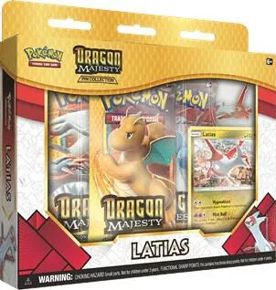 Collection Box · Latias Pin · Dragon Majesty