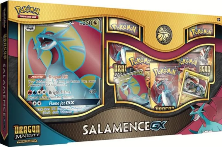 Collection Box · Salamence GX · Dragon Majesty
