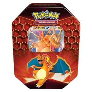 Tin · Charizard GX · Hidden Fates