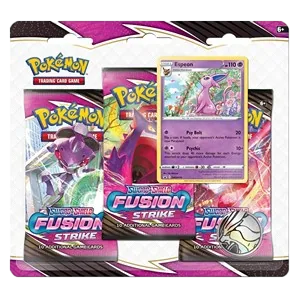 Blister · 3 boosters · Espeon · Fusionsangriff