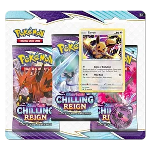 Blister · 3 boosters · Eevee · Schaurige Herrschaft