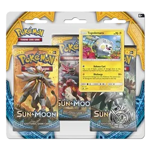 Blister · 3 boosters · Togedemaru · Sun & Moon