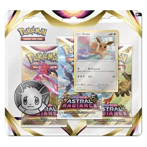 Blister · 3 boosters · Eevee · Astral Radiance