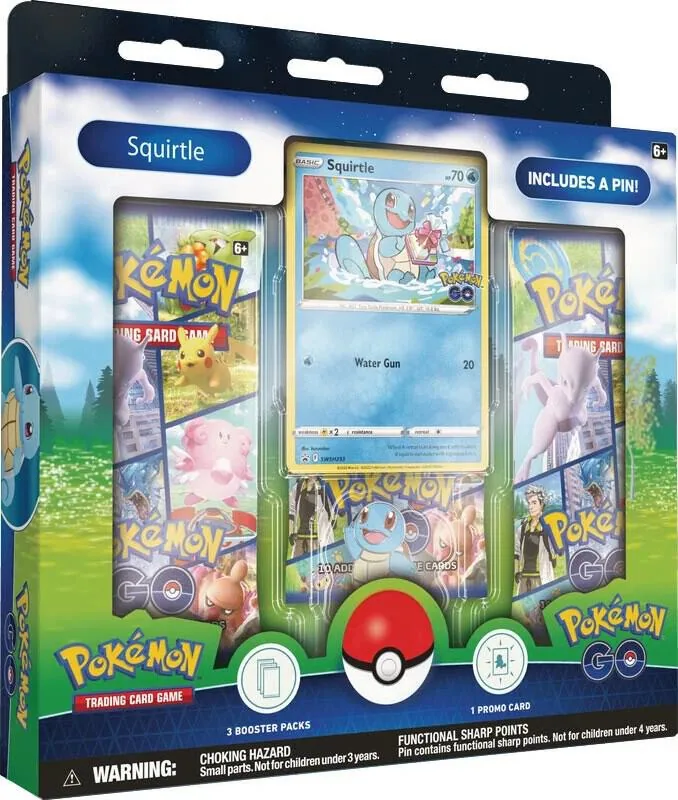 Pokémon GO Pin Collection—Squirtle