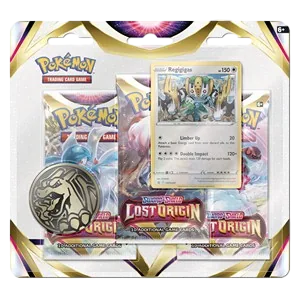 Blister · 3 boosters · Regigigas · Origine Perdue