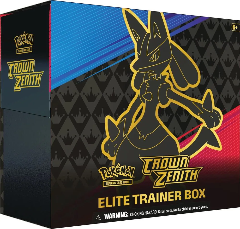 Top-Trainer-Box · 10 boosters · Zenit der Könige
