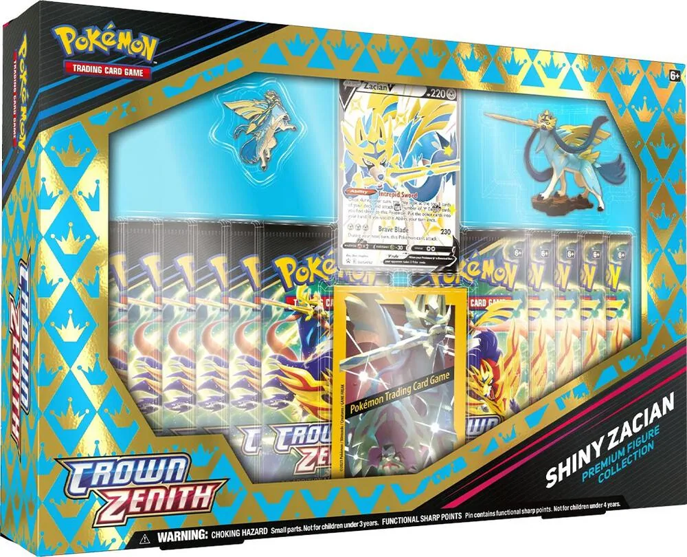 Kollektion · Shiny Zacian Premium Figure · Zenit der Könige