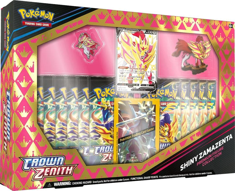 Kollektion · Shiny Zamazenta Premium Figure · Zenit der Könige