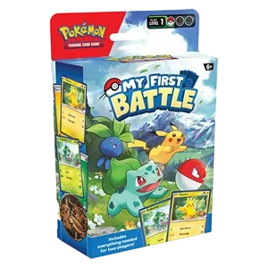 My First Battle: Bulbasaur & Pikachu