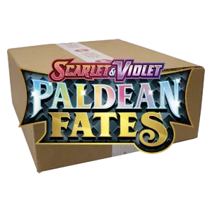 Paldean Fates 10 Elite Trainer Box Case