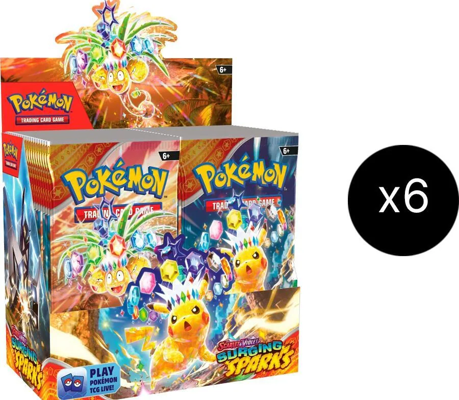 Booster Box Case · Surging Sparks