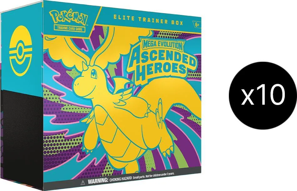 Elite Trainer Box Case · Ascended Heroes