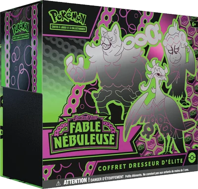 Top-Trainer-Box · 9 boosters · Nebel der Sagen