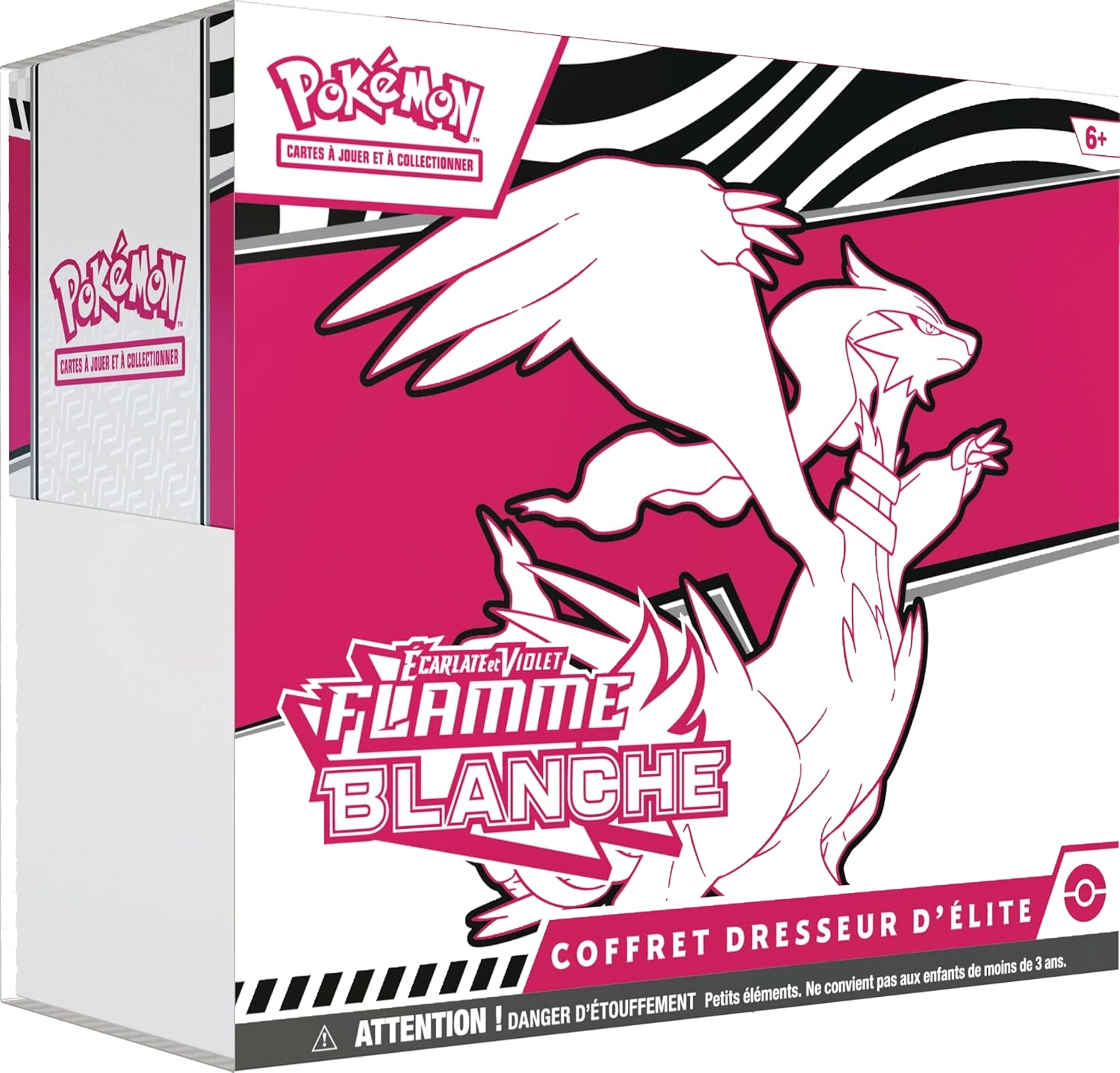 Coffret Dresseur d’élite · 9 boosters · Flamme Blanche