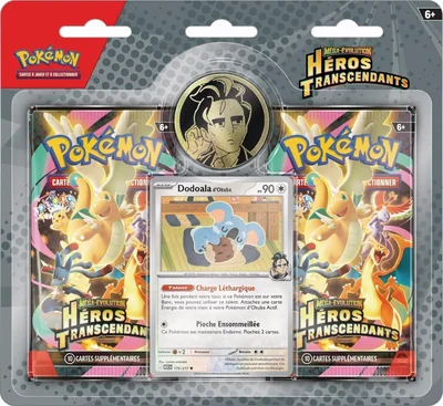 Blister · 2 boosters · Larry's Komala · Erhabene Helden