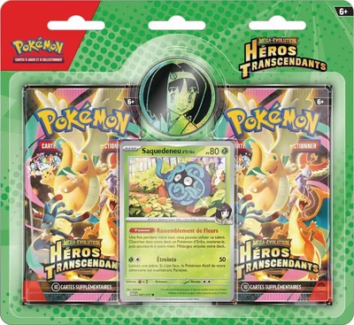 Blister · 2 boosters · Erika's Tangela · Erhabene Helden